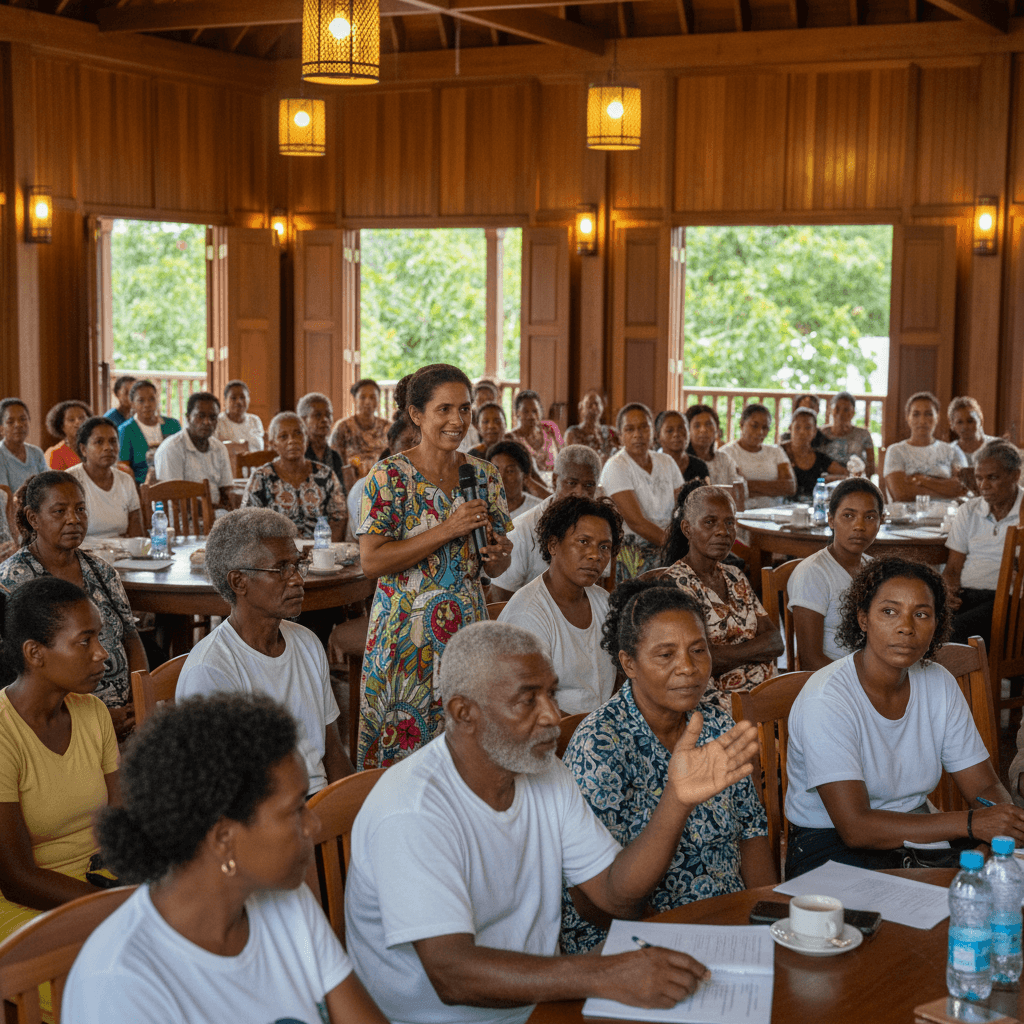 Dominican community gathering