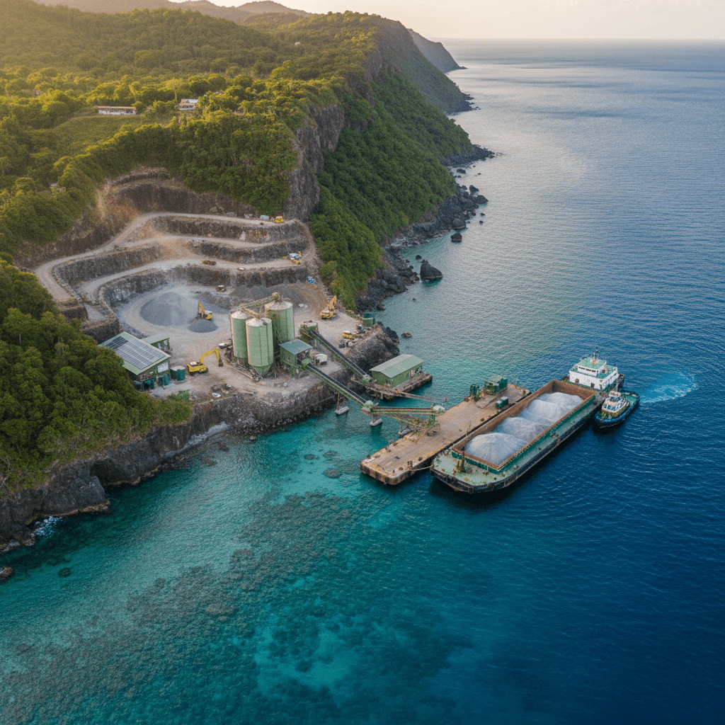 West coast sustainable quarry concept